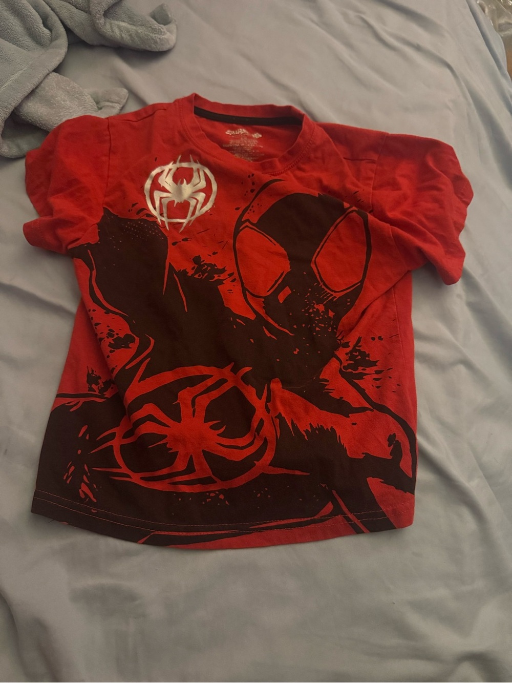 Spiderman Red Graphic Short Sleeve Tee